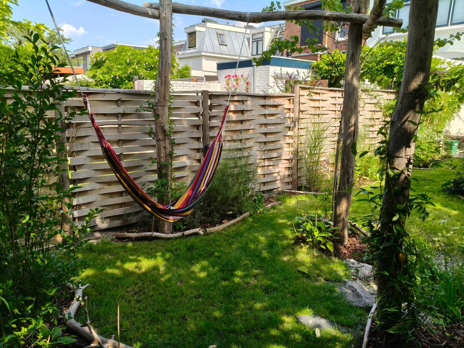 Kastanje Geweven Schutting