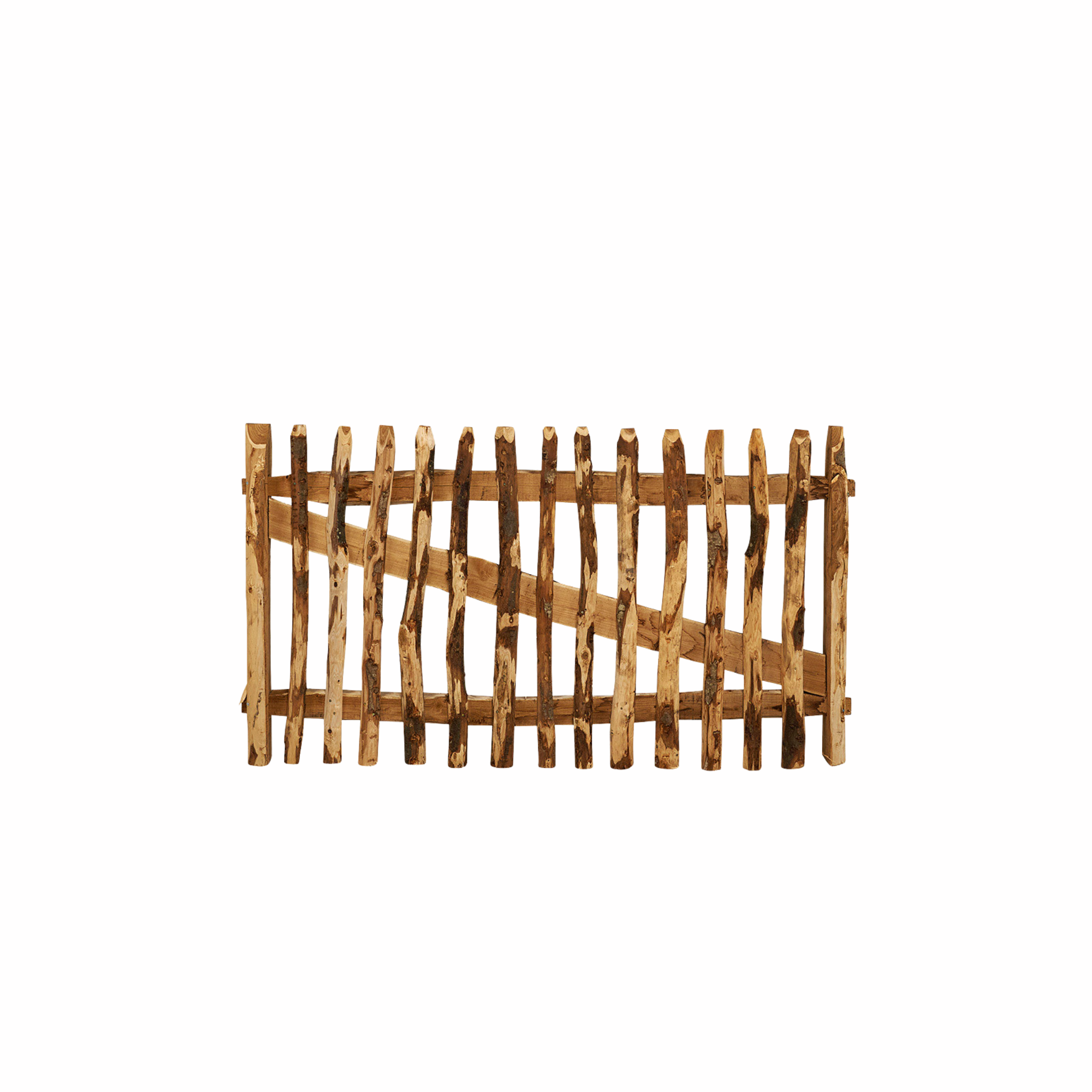 Schapenhek poort kastanje 85 cm hoog