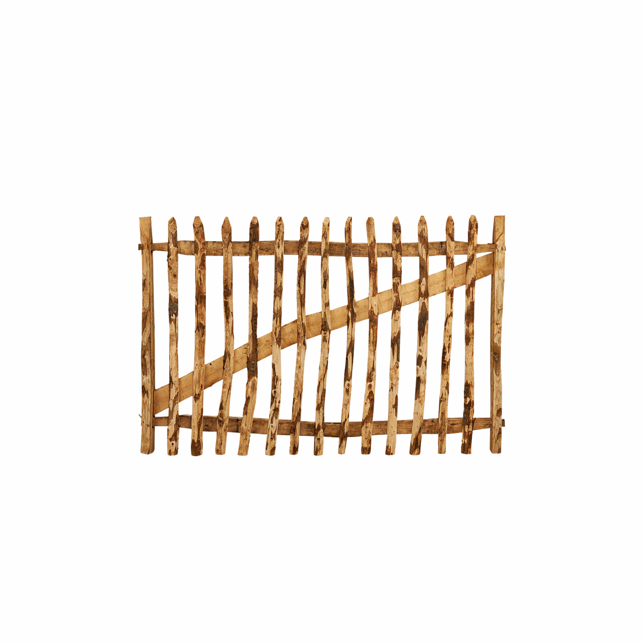 Schapenhek poort kastanje 95 cm hoog