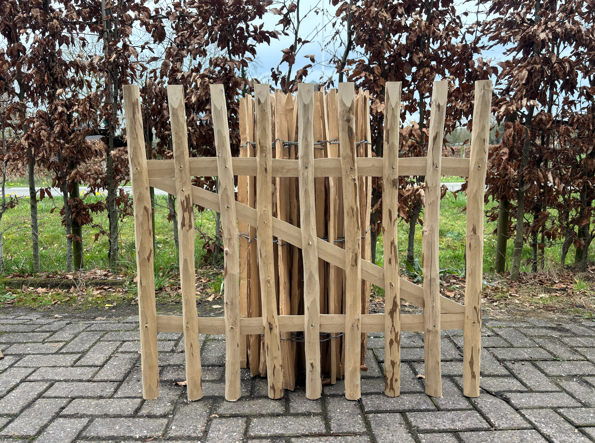 Schapenhek poort hazelaar 90cm hoog